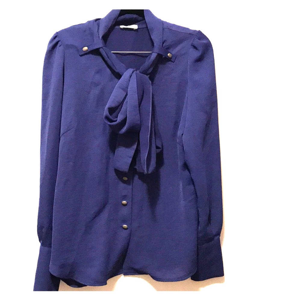 Blouse shirt size M -L purple by Glance